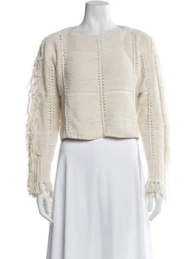 Pre-owned 3.1 Phillip Lim Crew Neck Sweater In Neutrals