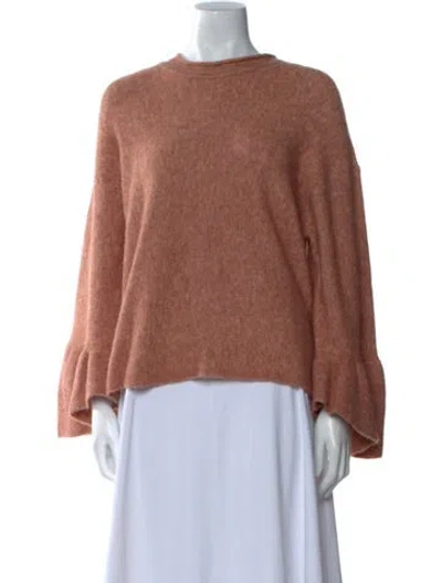 Pre-owned 3.1 Phillip Lim Crew Neck Sweater In Orange