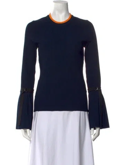 Pre-owned 3.1 Phillip Lim Crew Neck Sweater W/ Tags In Blue