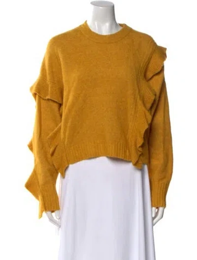 Pre-owned 3.1 Phillip Lim Crew Neck Sweater W/ Tags In Yellow