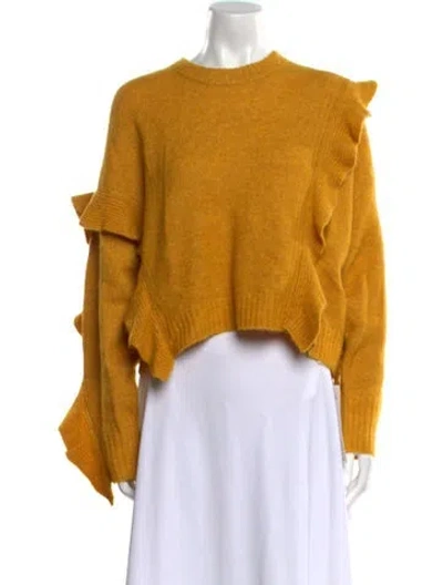 Pre-owned 3.1 Phillip Lim Crew Neck Sweater W/ Tags In Yellow