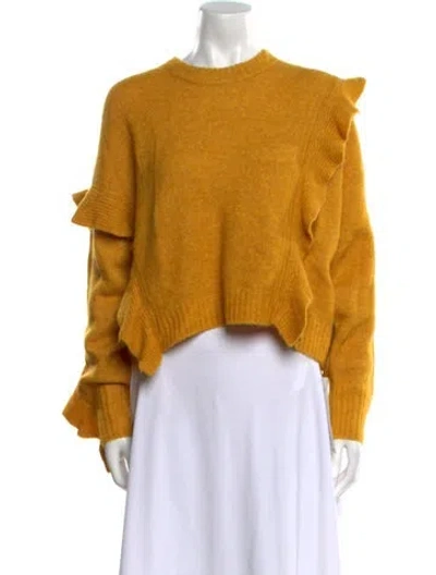 Pre-owned 3.1 Phillip Lim Crew Neck Sweater W/ Tags In Yellow