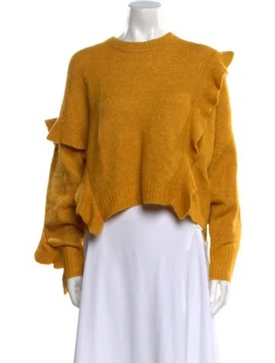 Pre-owned 3.1 Phillip Lim Crew Neck Sweater W/ Tags In Yellow