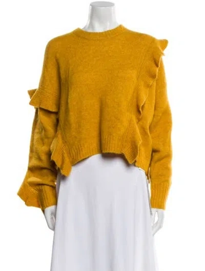 Pre-owned 3.1 Phillip Lim Crew Neck Sweater W/ Tags In Yellow