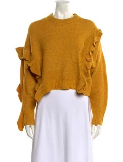 Pre-owned 3.1 Phillip Lim Crew Neck Sweater W/ Tags In Yellow