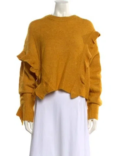 Pre-owned 3.1 Phillip Lim Crew Neck Sweater In Yellow