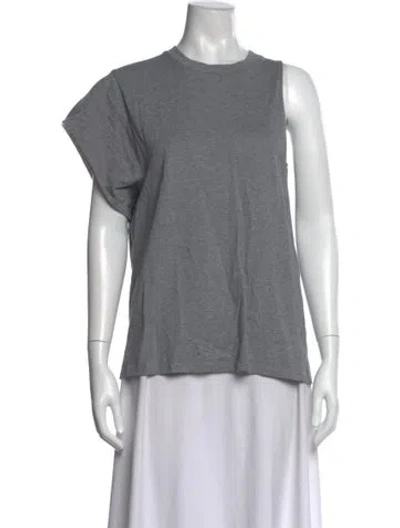 Pre-owned 3.1 Phillip Lim Crew Neck Top In Grey