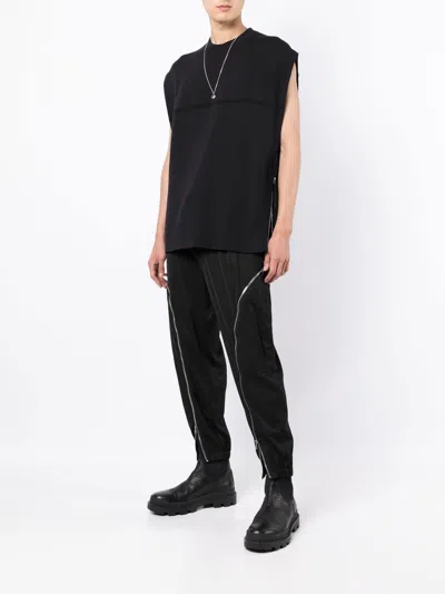 3.1 Phillip Lim Crewneck Sleeveless Jumper In Blue