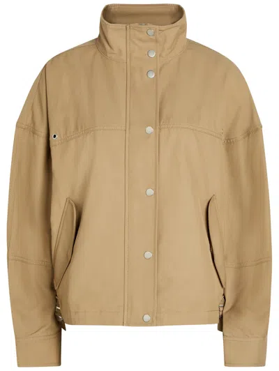 3.1 Phillip Lim Cropped Cotton-blend Jacket In Neutral