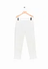 3.1 Phillip Lim Cropped Needle Pant In White