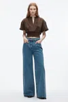 3.1 Phillip Lim Cropped Sweatshirt In Black