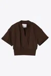 3.1 Phillip Lim Cropped Sweatshirt In Green