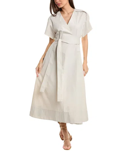 3.1 Phillip Lim Crossover Dress In White