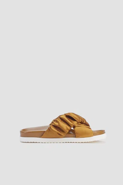3.1 Phillip Lim Crossover Strap Pool Slides In Neutral