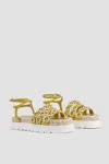 3.1 Phillip Lim Cruz Ring Platform In Gold