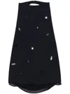 3.1 Phillip Lim Crystal-embellished Halterneck Top In Blau