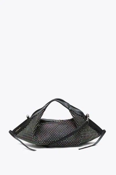 3.1 Phillip Lim Crystal Luna Mini Crossbody Bag In Black