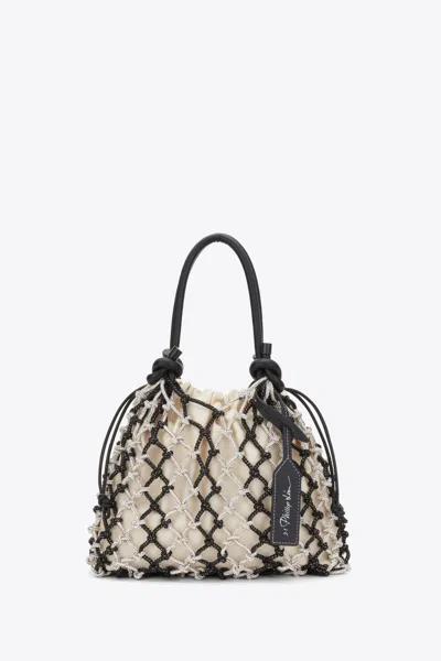 3.1 Phillip Lim Crystal Macrame Mini Sac