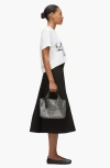 3.1 Phillip Lim Crystal Mesh Mini Market Tote Bag In Black