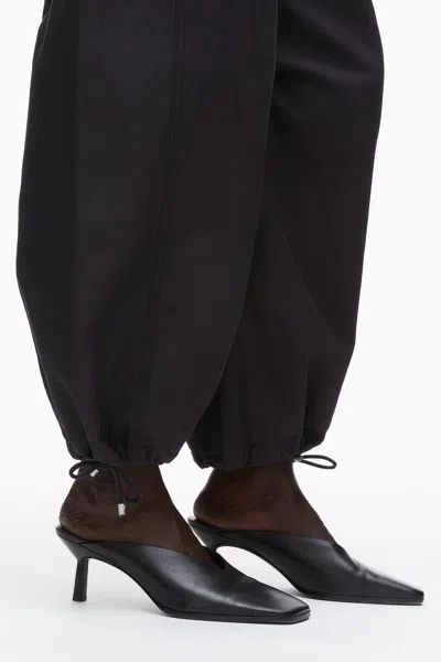 3.1 Phillip Lim Curved Cargo Utility Pants In Black
