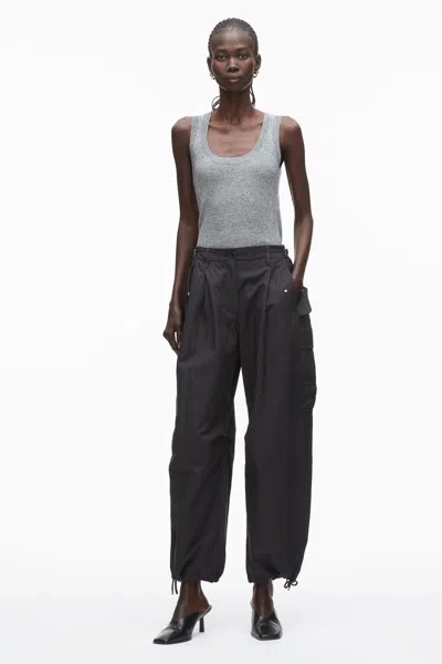 3.1 Phillip Lim Curved Cargo Utility Pants In Gray