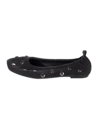 Pre-owned 3.1 Phillip Lim Denim Ballet Flats In Blue