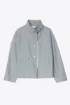 3.1 Phillip Lim Denim Biker Jacket In Blue