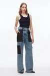 3.1 Phillip Lim Denim Carpenter Pant In Blue