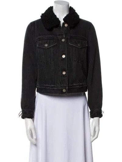 Pre-owned 3.1 Phillip Lim Denim Jacket In Black