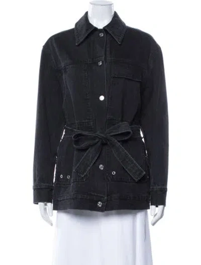 Pre-owned 3.1 Phillip Lim Denim Jacket In Black