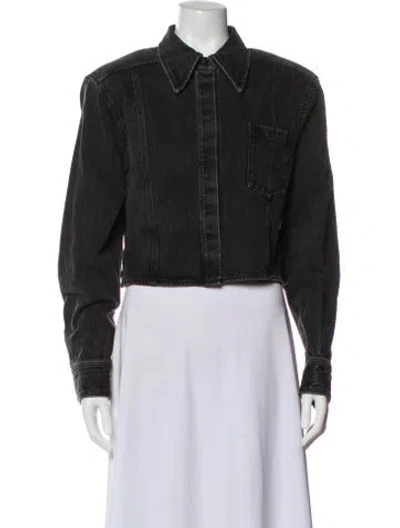 Pre-owned 3.1 Phillip Lim Denim Jacket In Grey