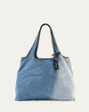 3.1 Phillip Lim Denim Market Tote Indigo In Indigo