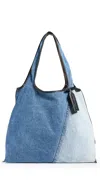 3.1 Phillip Lim Denim Market Tote Indigo In Indigo