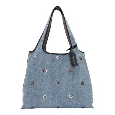 3.1 Phillip Lim Denim Market Tote With Grommet