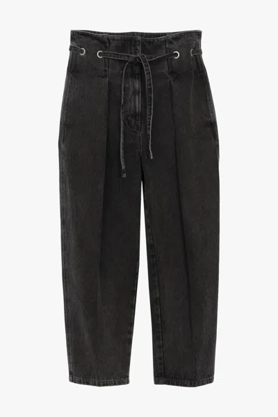 3.1 Phillip Lim Denim Origami Pant In Black