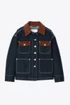 3.1 Phillip Lim Denim Ranch Jacket In Purple