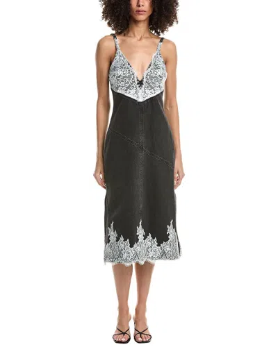 3.1 Phillip Lim Denim Slip Dress In Gray