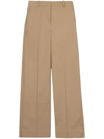 3.1 Phillip Lim Wide-leg Long-length Trousers In Neutrals