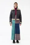 3.1 Phillip Lim Dolman Aviator Style Shearling Bomber