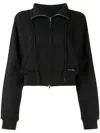 3.1 Phillip Lim Don't Sweat It Zip-up Jacket In Black
