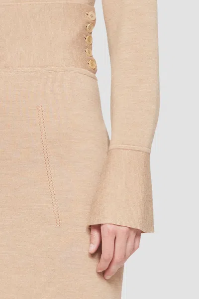 3.1 Phillip Lim Double Face Wool Car Wash Skirt In Brown