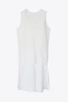 3.1 Phillip Lim Double Layer Tank Combo Dress In White