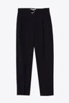 3.1 Phillip Lim Double Pleat Tapered Trouser In Gray