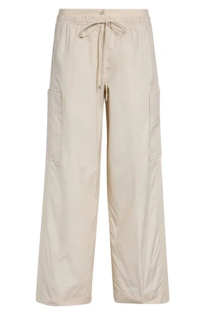 3.1 Phillip Lim Double Waistband Cotton Poplin Pants In Neutral
