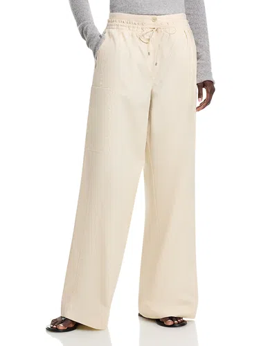 3.1 Phillip Lim Double Waistband Poplin Pants In Neutral