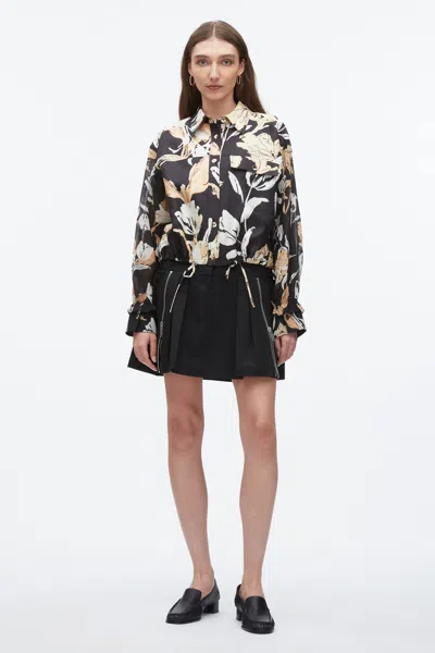 3.1 Phillip Lim Double Zip Utility Skirt In Black