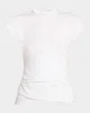 3.1 Phillip Lim Draped Short-sleeve Tee