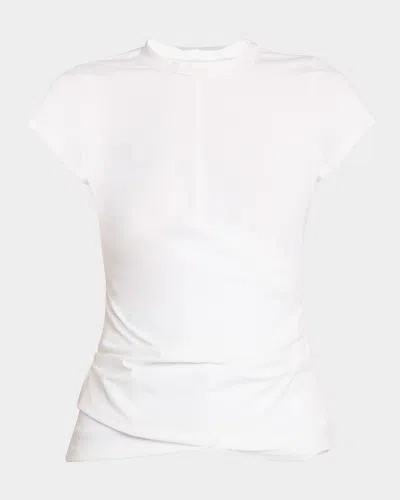 3.1 Phillip Lim Draped Short-sleeve Tee
