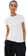 3.1 Phillip Lim Draped T-shirt White
