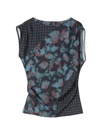 3.1 Phillip Lim Draped Top In Black